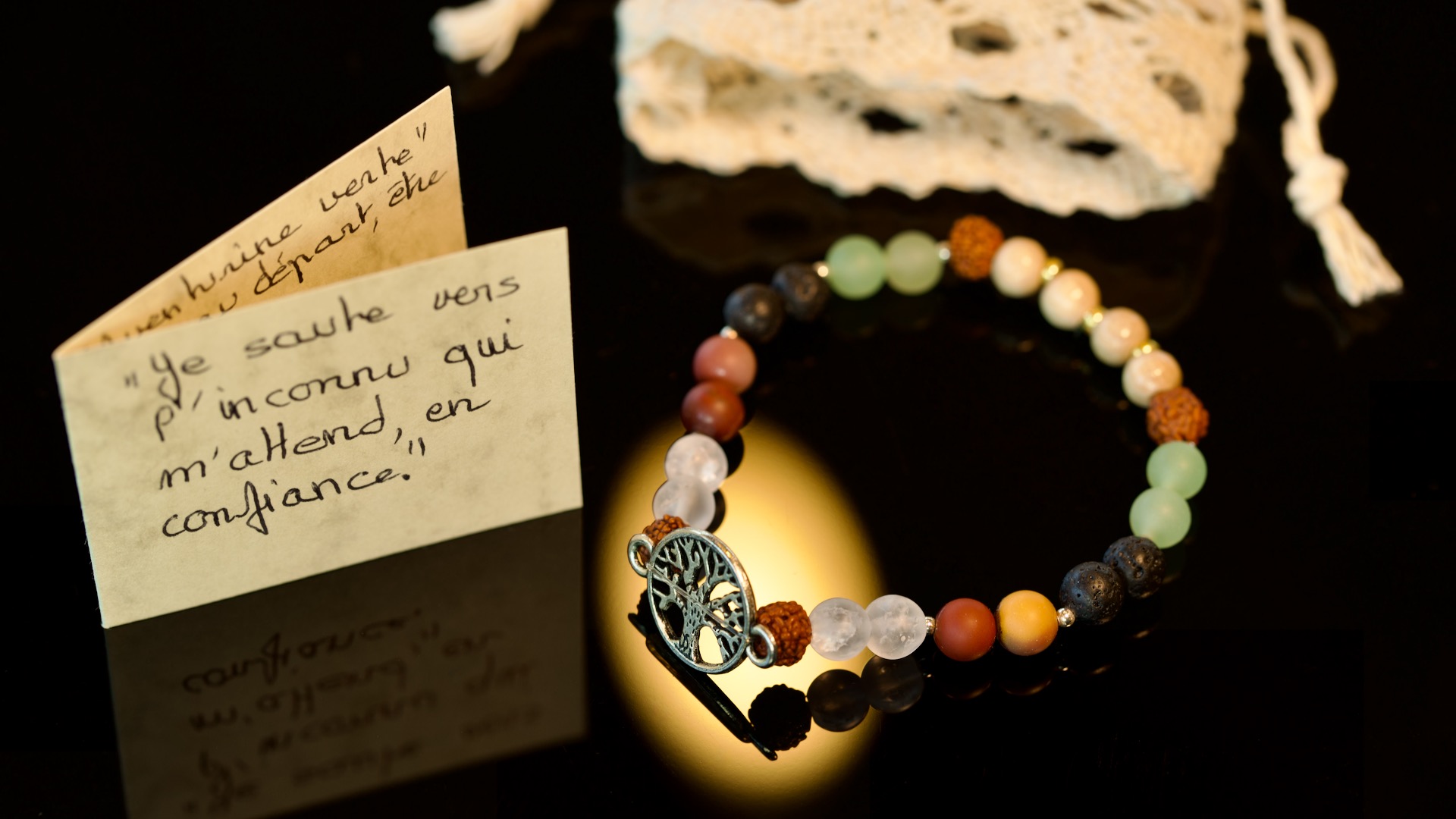 Bracelets énergétiques Kawsay Perla. ÂME LIBRE accompagnement. Auto-guérison & Reconnexion à Ton Essence divine. Éveil de Conscience Pour t'accompagner sur ton chemin d'évolution et de guérison, Mahor propose la création de bracelets énergétiques Kawsay Perla, nom qui signifie Perle de Vie.