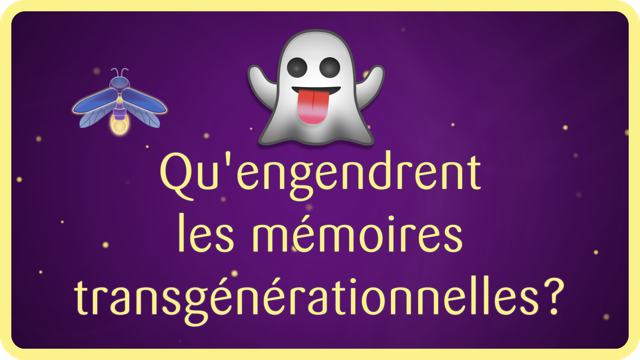 Qu'engendrent les mémoires transgénérationnelles? Telles des fantômes, les mémoires transgénérationnelles sombres héritées de nos ascendants peuvent hanter notre inconscient.
