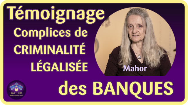 Complices de criminalité légalisée des banques. Témoignage de Mahor. Après 3 ans et demi de démarches légitimes et légales pour demander à la banque cantonale du Valais de lever le doute sur la nature frauduleuse d'un contrat d'hypothèque